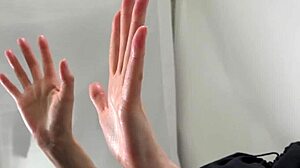 wet female hands in asian japanese fetish