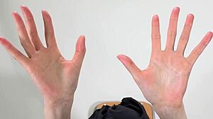 wet female hands in asian japanese fetish