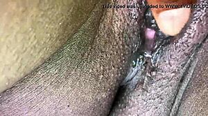 How Wet Can This Ebony Teen 18+ Make Her Pussy?
