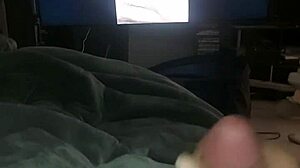 Detailed View Of A Solo Cock Masturbation Session