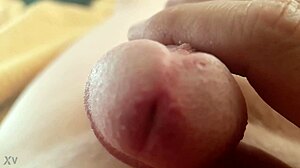 Detailed Cock Play With Cum And Masturbation