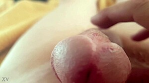 Detailed Cock Play With Cum And Masturbation