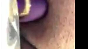 Latina Squirts During Toy Play