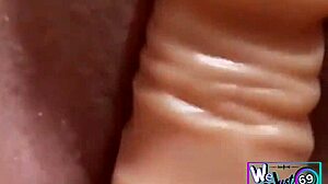 Nympho girlfriend hints at wanting cock.