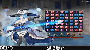 mystery tower witch anime fantasy game