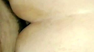 mature neighbor bends over nicely in homemade doggystyle