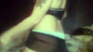 Teen Boldly Sucks Dildo While Dancing