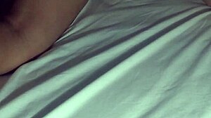 Intriguing massage session on the wife in a relaxing setting