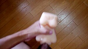 Asian gay cumshot