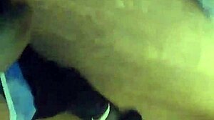 Hood thot receives sloppy facial with cum in mouth.