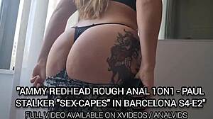 Amy Redhead's first foray into anal play and masturbation