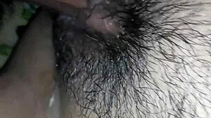 Monster Cock Cums on Big Ass Pussy Lips
