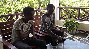 Black Twinks Sasa And James Suck Cock Bareback