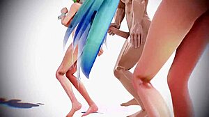 Mihibikase's Wild Sex Dance in R-18 MMD! Unmissable!