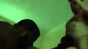 3some with my man and mom's boyfriend 😏