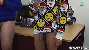 Ebony thug feels deep emotions in homosexual holiday special.