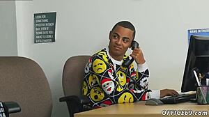 Ebony thug feels deep emotions in homosexual holiday special.