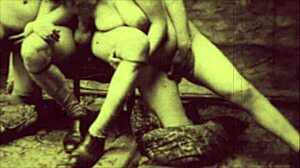 Vintage Pornostalgia with Hairy Threesomes