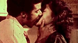 black on black vintage retro scene