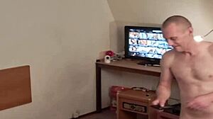 Bisexual guy gets fucked hard by gay dudes in intense scene!