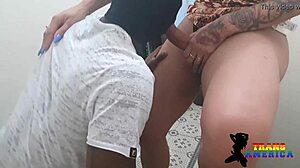 I Invited The Neighbor For A Fun Game On The Stairs