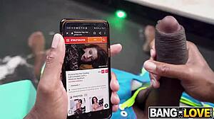 Kira Perez takes on that big black cock in doggystyle