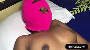 Riding His Monster Cock with Big Ass