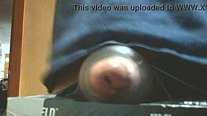 Fucking fleshlight with dirty talk and intense cumshot