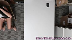 Asian teen takes facial