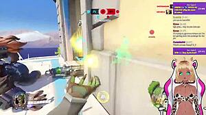 Vtuber Lewdneko Plays Overwatch and Gets Spanked Hard in Part 1!