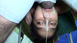 Sloppy gag compilation for those who love a messy throat