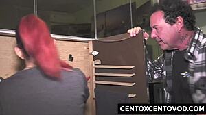 Young Jasmine's thrilling double penetration by Alex Magne