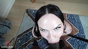 i'm brynn michaels getting doggystyle facial from big black cock