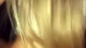 Real Amateur Blonde Bent Over in Homemade Doggystyle Scene