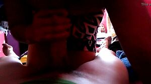 mi gorda en video casero