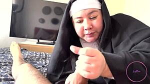 Sneaking into dad's room during halloween for a surprise visit