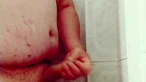 Steamy solo session with an attractive neighbor satisfies my gay desires
