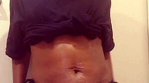 naej's cute striptease performance