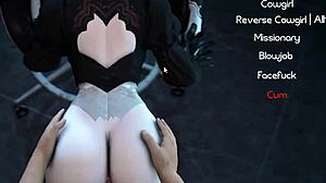 Feeling wild with this hentai game adventure