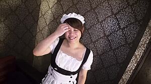 Arica Funaki in cosplay with amateur girl