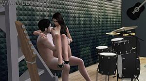 Could Mila Kunis ride Elvis Presley like this?