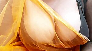 Singapore MILF Flaunts Her Massive Boobs