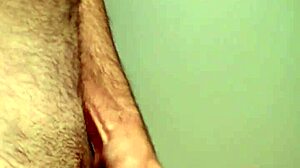 hard cock throbbing and shooting cum during orgasm