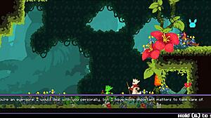 Kincaid hentai igra se odvija zunaj z dvojno penetracijo z gozdnimi bitji