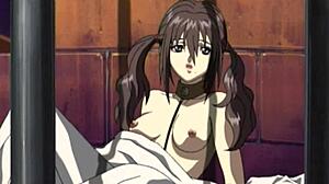 レズドムBDSM：拘束された18歳娘のアナルビーズ責め