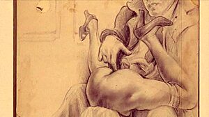 Koyu fener eğlencesi vintage çizgi film sergiliyor