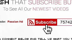 Kay Lovelys fantastiske pupper skinner i massasjesex!