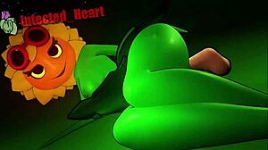 太阳耀斑被猛干 野性3D合集