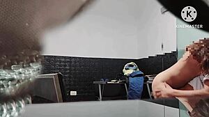 Gizli kamera hukuk fakültesinde seksi Latin güzeli yakalıyor