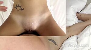 verlegen blonde nieuweling hard geneukt en gefaciald!